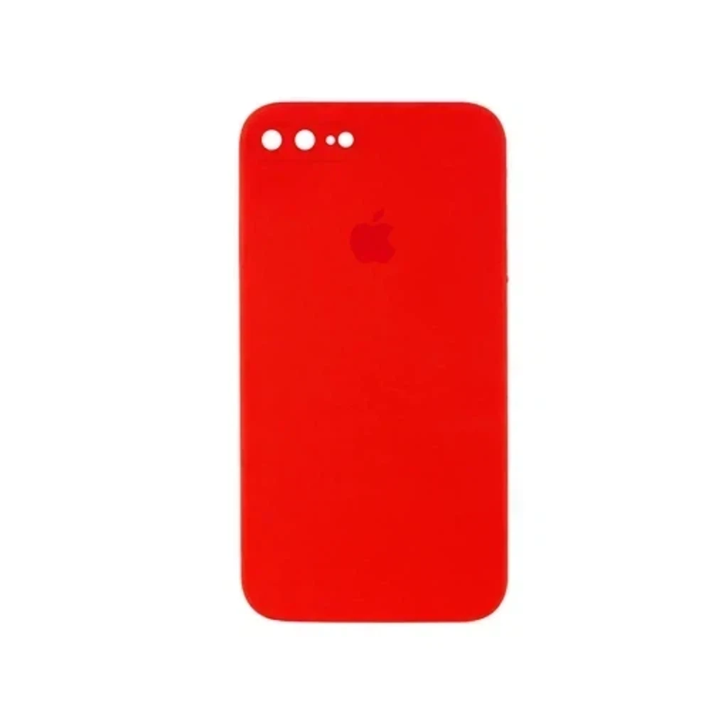 Чехол Silicone Case с закрытым низом и защитой камеры для Iphone 7 plus / 8 plus